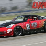 Verena driving her 350Z